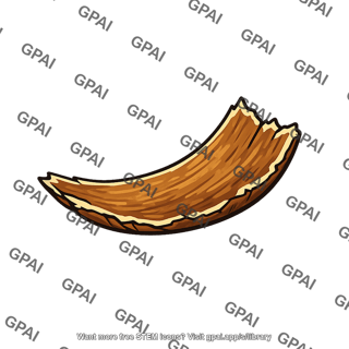 Seed coat fragment