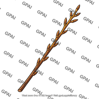 Willow terminal twig