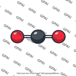 Carbon dioxide molecule