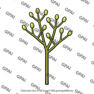 Vascular plant sporophyte ancient branched