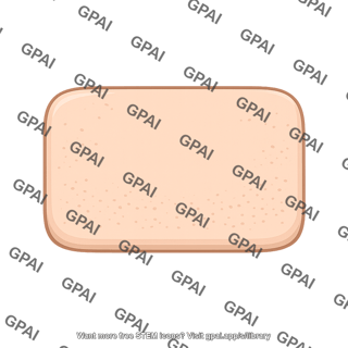 White bread slice