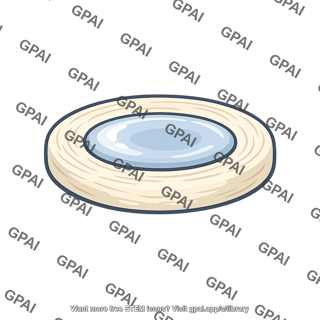 Gelatinous disk between vertebrae