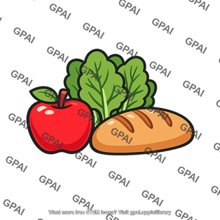 Food assortment icon