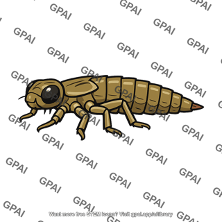 Dragonfly larva
