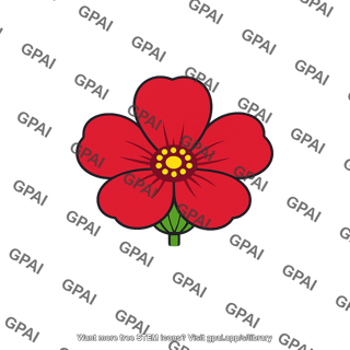 Wildflower flower red