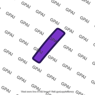 Purple hatch mark