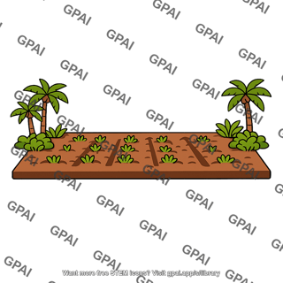 Tropical farmland