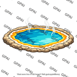 Yellowstone hot spring