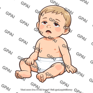 Sitting infant