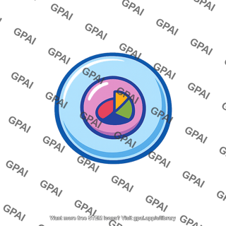 Pie chart sphere icon