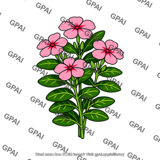 Rosy periwinkle