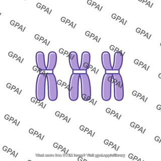 Chromosome 21 trisomic