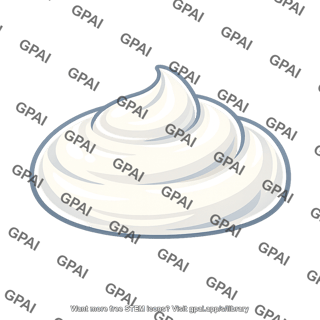 Yogurt dollop