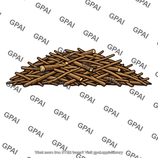 Pile of sticks
