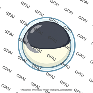 Salamander egg fertilized
