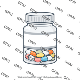 Vitamin supplement bottle