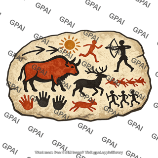 Cave painting
