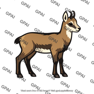 Juvenile chamois