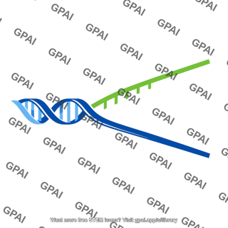 Dna replication fork single arm