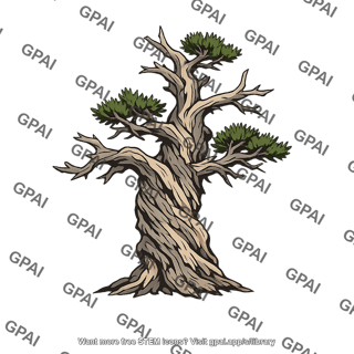 Bristlecone pine tree