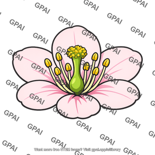 Pollinated flower