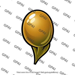 Brown alga float
