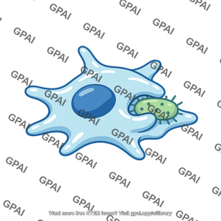 Phagocytic cell engulfing