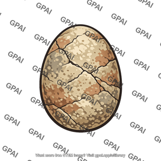 Fossil egg