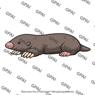 Burrowing mammal body plan