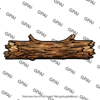 Dead tree trunk