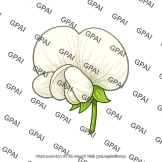 Pea flower white