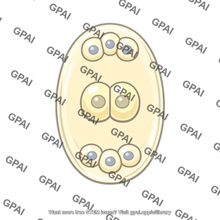 Female gametophyte eight celled