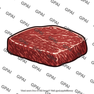 Whale meat sample
