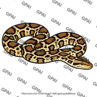 Python molurus bivittatus