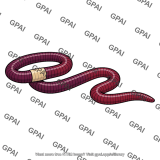 Giant australian earthworm