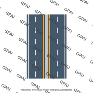 Divided street