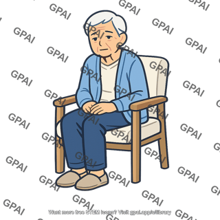 Care home resident