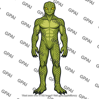 Reptilian humanoid