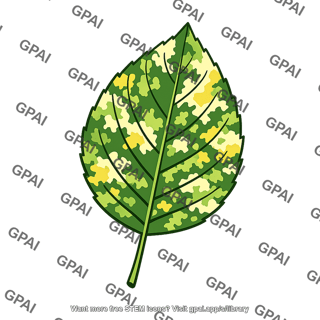 Leaf mottled