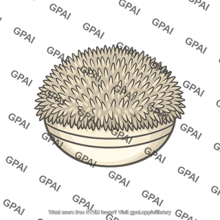 Coat protein bristle layer