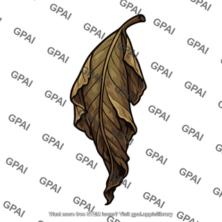 Leaf dead