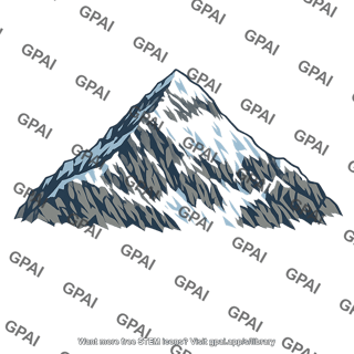 Snow capped mountain