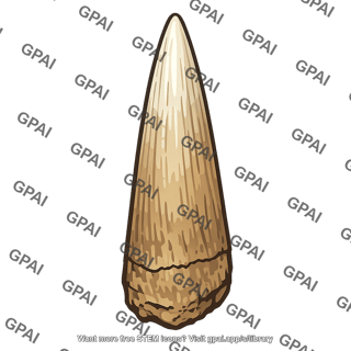Lobe fin tooth