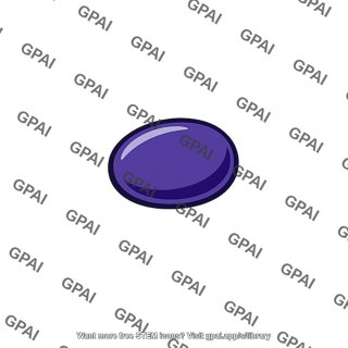 Purple oval