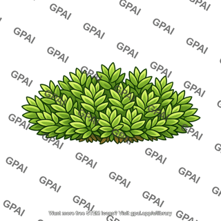 Green leafy bush
