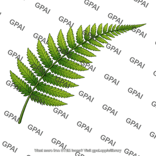 Fern frond
