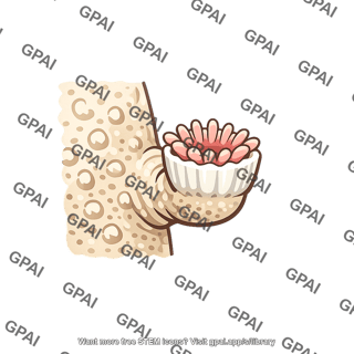 Stony coral bud