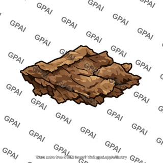 Decomposed organic remnant
