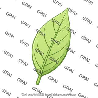 Orange tree leaf young