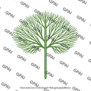 Cabomba leaf underwater